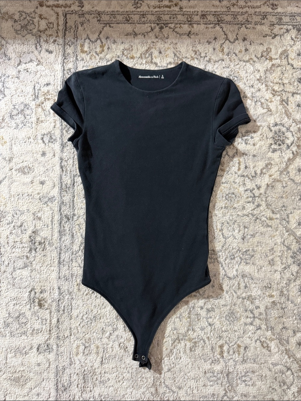 Abercrombie & Fitch Navy Blue One-Piece Bodysuit